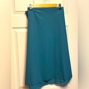 Brand new Athleta turquoise knee length skirt